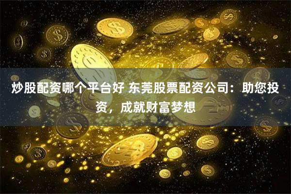 炒股配资哪个平台好 东莞股票配资公司：助您投资，成就财富梦想